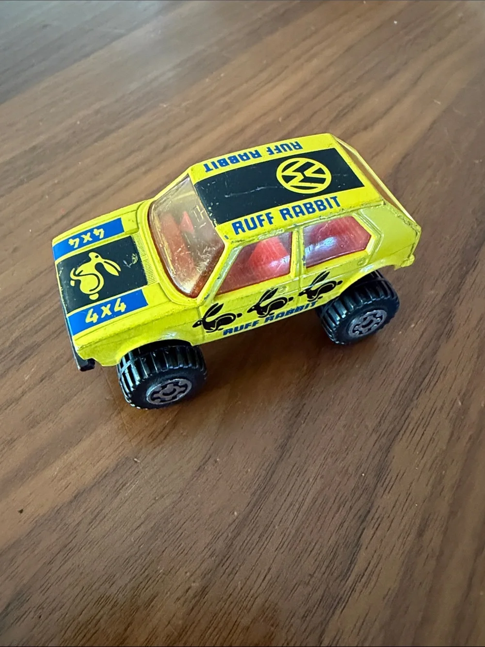 Vintage 1981 Ruff Rabbit Matchbox Car